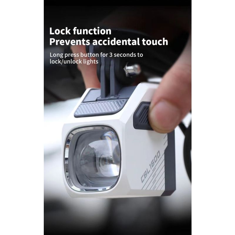 Magicshine CBL1600 Cable de corte colgante luces delanteras de bicicleta 1600 lúmenes luz LED para bicicleta MTB