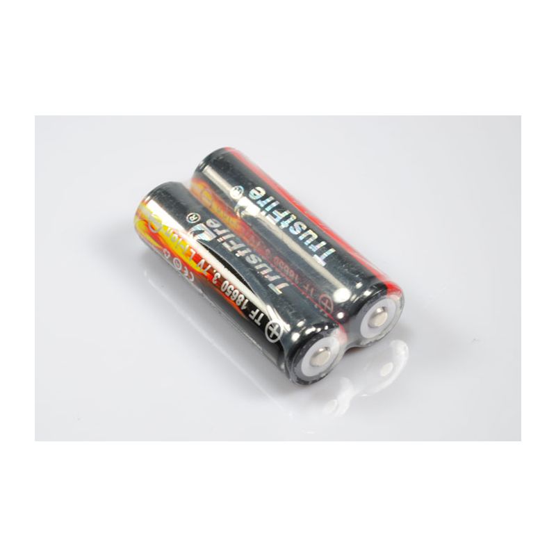 Batería recargable Protected 18650 2400mAh Li-ion (1 par)