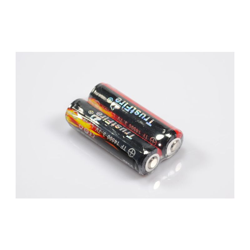 Trust Fire Protege 3.7V 900mAh Recargable Li-Ion ion 14500 Batería (1 par)