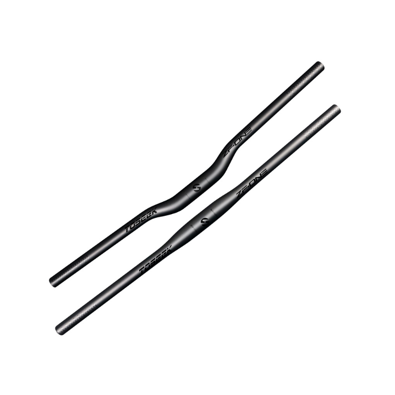 Manillar de carbono TOSEEK ZF-ONE Mtb manillar de bicicleta 31,8*580-720/740/760mm manillar negro mate para accesorios de bicicleta de montaña