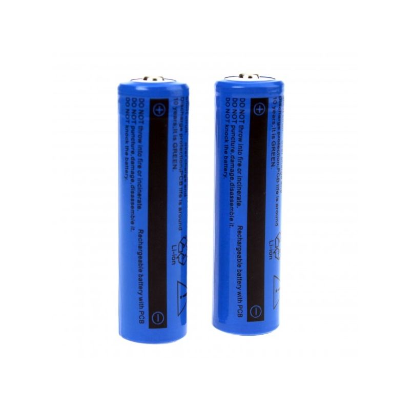 UltraFire TR 3000mAh 3.7V 18650 Batería recargable de ion litio (1 par)