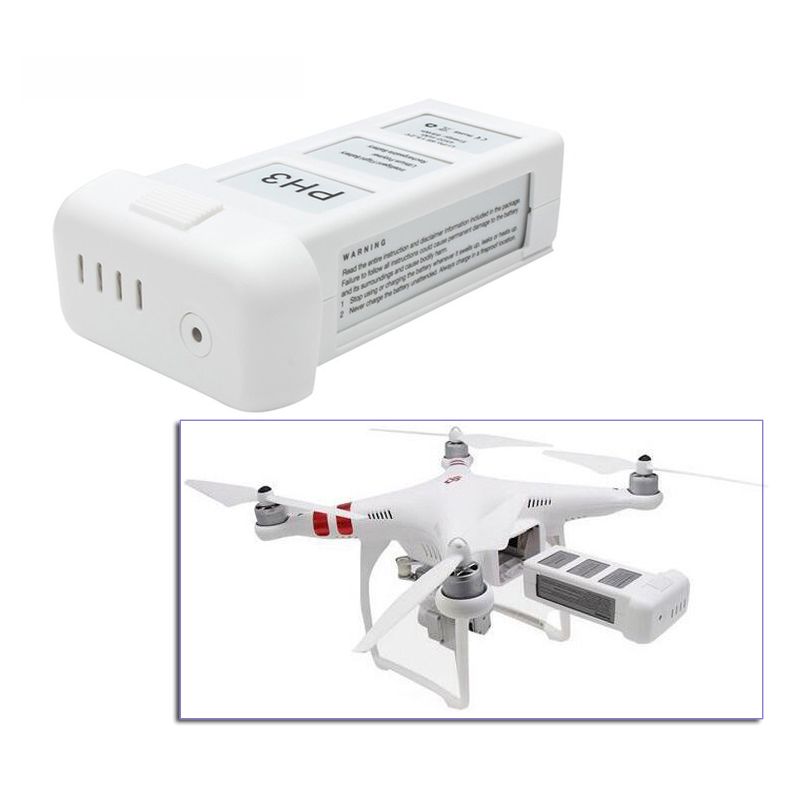 Batería LiPo de vuelo inteligente DJI Phantom 3 Drone 4500mAh 15.2V 4S