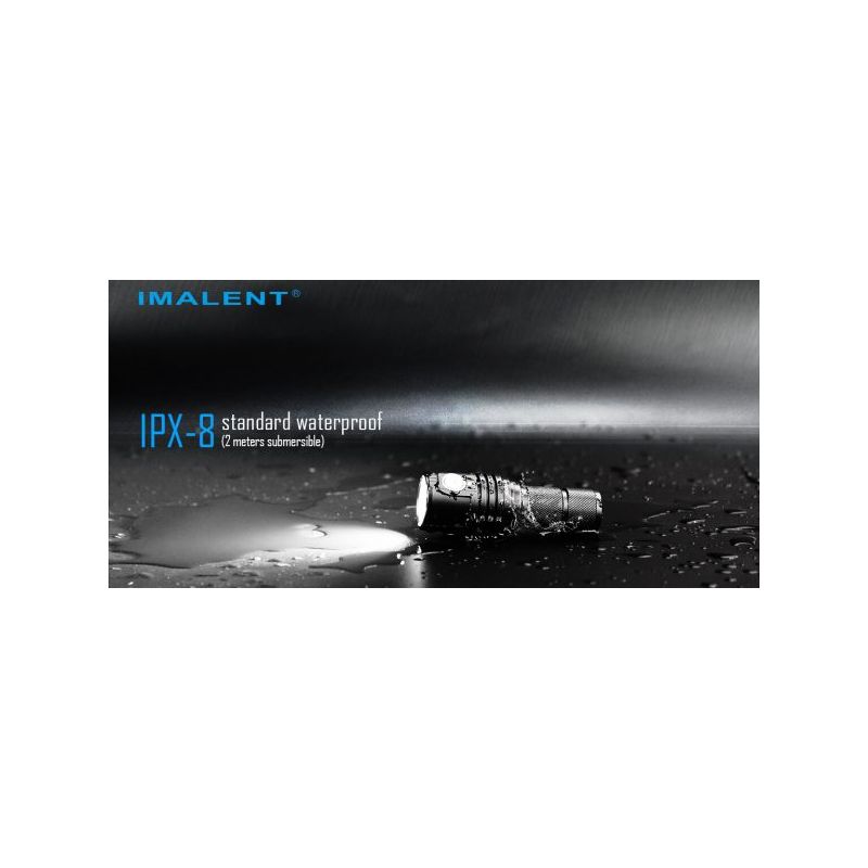 Imalent ms03 xHP70 2nd LED 13000 lúmenes 324 metros 21700 Batería EDC Linterna