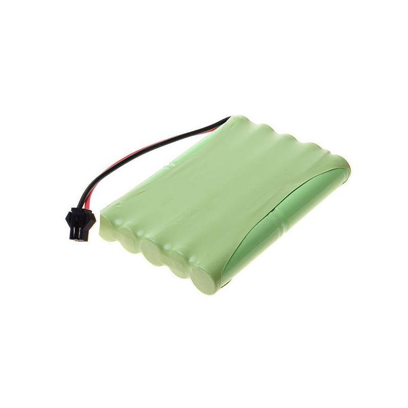 Batería recargable de 12 V AA, 1800 mAh, Ni-MH, con enchufe SM grande