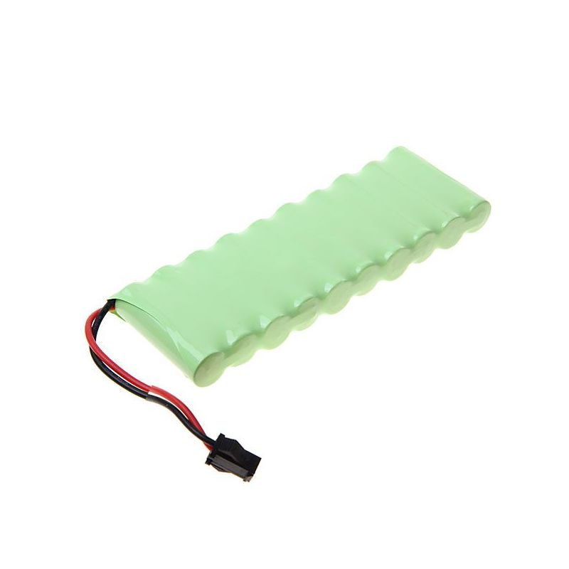 Batería recargable de 12 V AA, 1800 mAh, Ni-MH, con enchufe SM grande