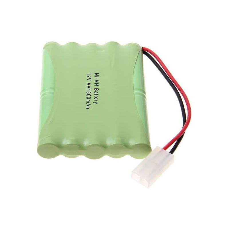 Batería recargable de Ni-MH de 12 V AA y 1800 mAh