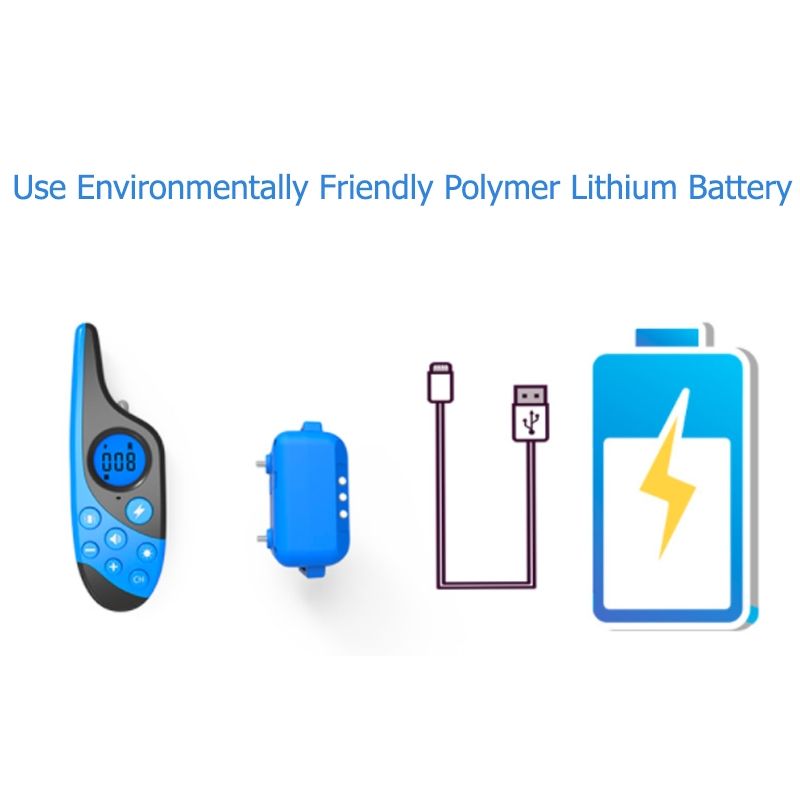 2021 Nuevo Nuevo 500M Colvante de Transporte de Priguridad de Perro Pet Remoto Recargable Recargable Con Pantalla Lcd Para Todo el TamaÑo Sonido de VibraciÓN de TamaÑO