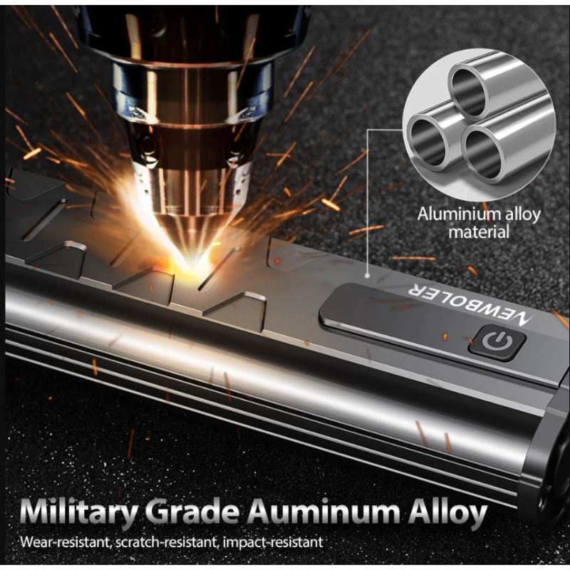 Luz delantera para bicicleta NITEBEAM, 10 000 lúmenes, 10 000 mAh, resistente al agua, carga USB, para ciclismo de montaña o carretera