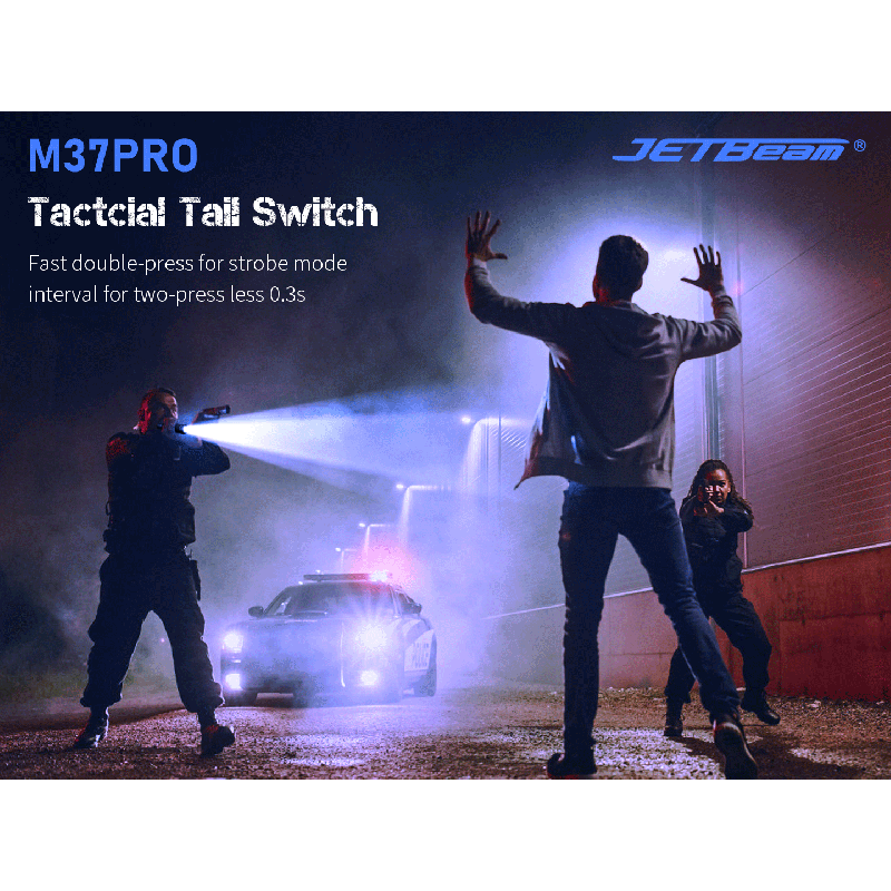 Linterna táctica de alto rendimiento JETBEAM M37 PRO