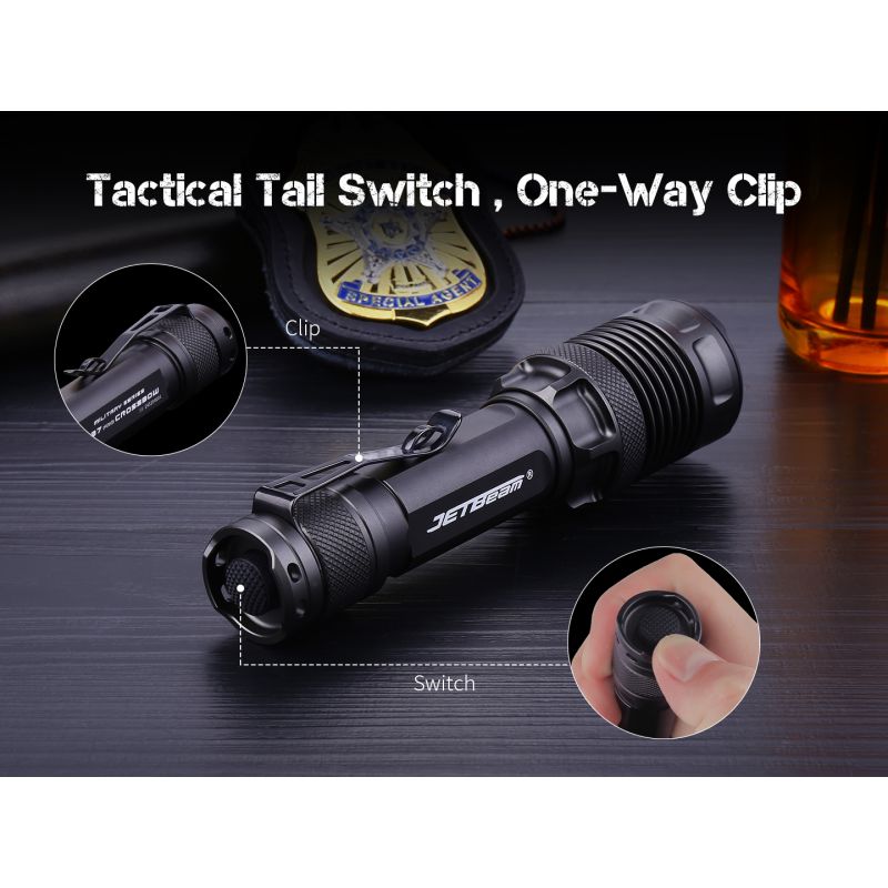 Linterna táctica de alto rendimiento JETBEAM M37 PRO