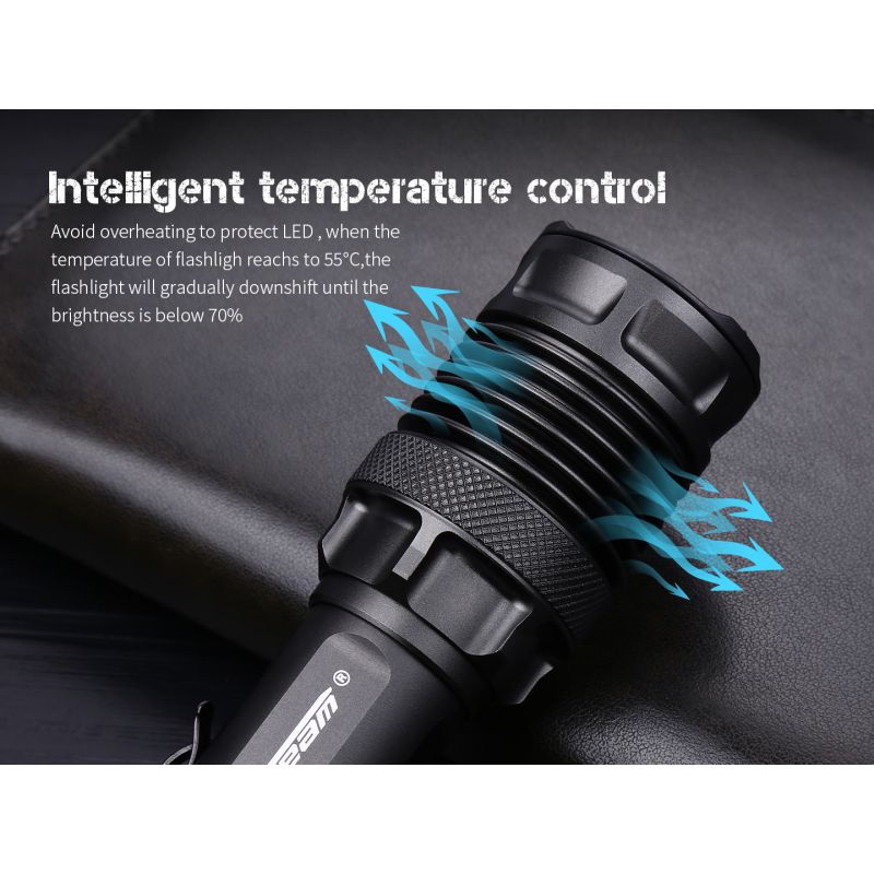 Linterna táctica de alto rendimiento JETBEAM M37 PRO