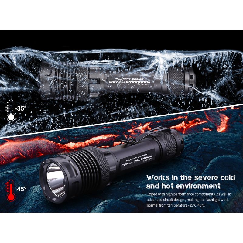 Linterna táctica de alto rendimiento JETBEAM M37 PRO