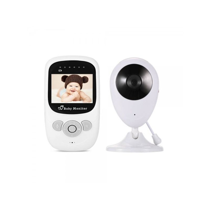 SP880 Video inalámbrico Color Monitor de bebé con 2.4inches LCD de 2 vías Conversación de audio Visión de audio Visión Vigilancia Cámara de seguridad de vigilancia Niñera