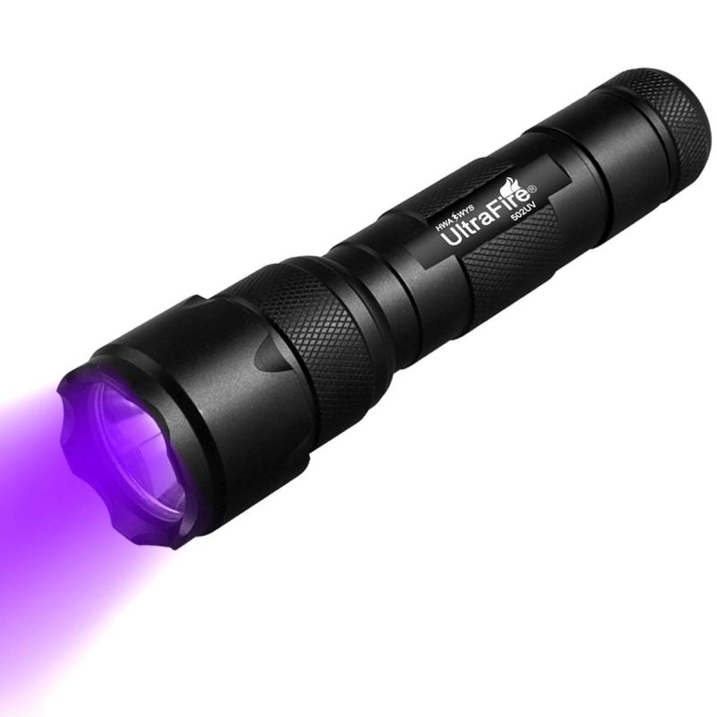 UltraFire WF-502B.2 395nm LED Linterna UV LED