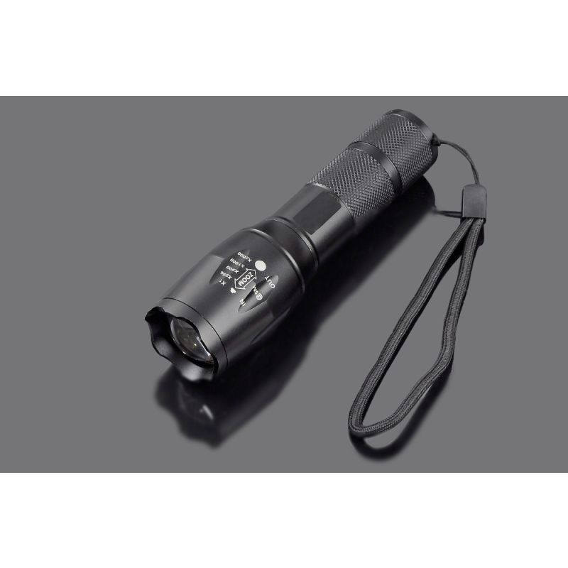 UltraFire A100 Zoomable T6 5 modelos 1800-lumen LED linterna