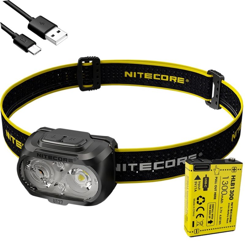 Nitecore UT27 2 x XP-G3 S3 LED Faro de 520 lúmenes