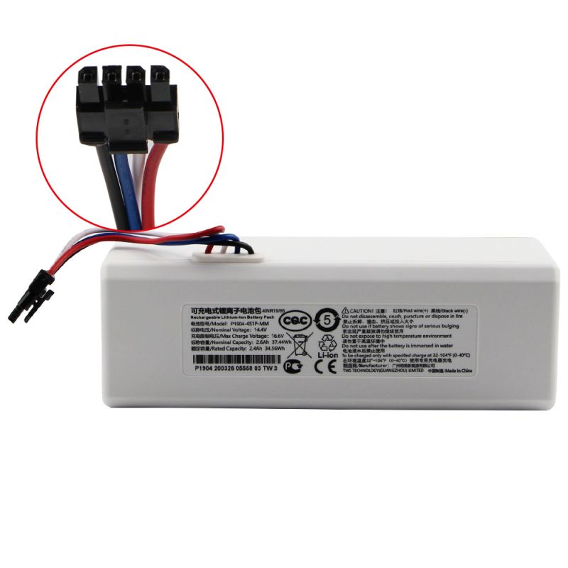 Batería de Robot Original 1C P1904-4S1P-MM para aspiradora Xiaomi Mijia Mi, batería de repuesto para Robot de barrido y fregado