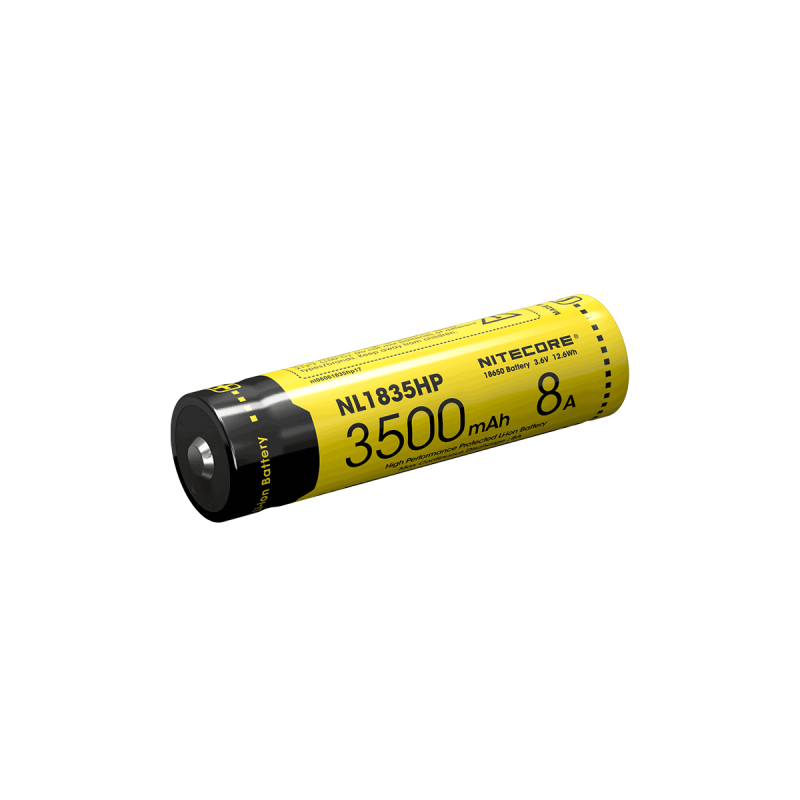 Nitecore NL1835HP 3500mAh 3.6V 12.6WH 8A Batería de alto rendimiento 18650
