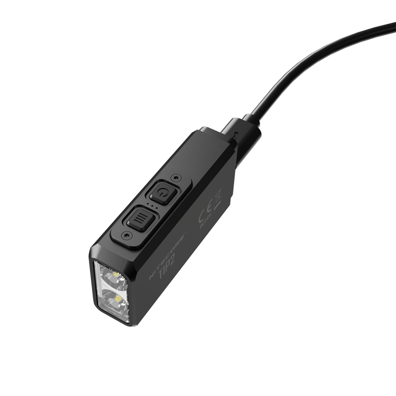 Nitecore Tip2 XP-G3 S3 LED 720 Lumens USB Llavero recargable Linterna