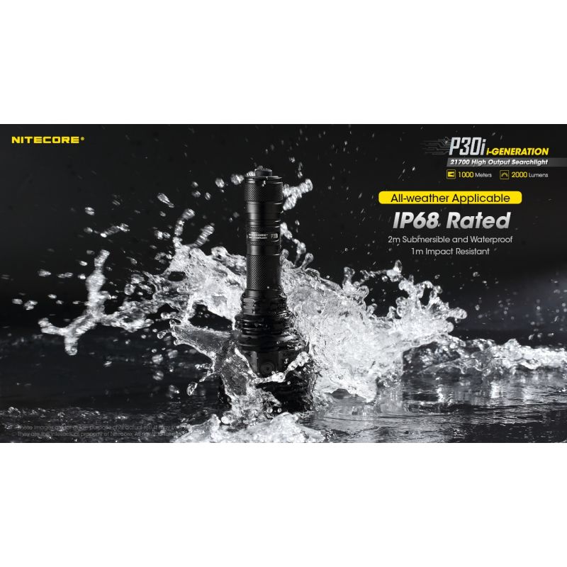 Nitecore P30i XHP35 HI LED 2000 Lumens 1000 metros LED linterna