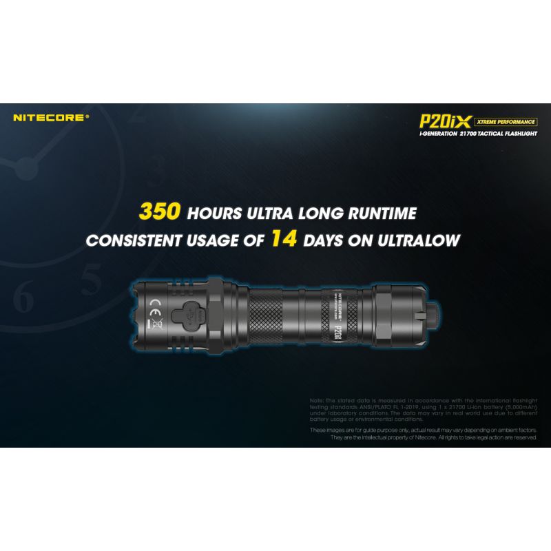 Nitecore P20IX 4 x xp-l2 v6 led 4000 lumens linterna