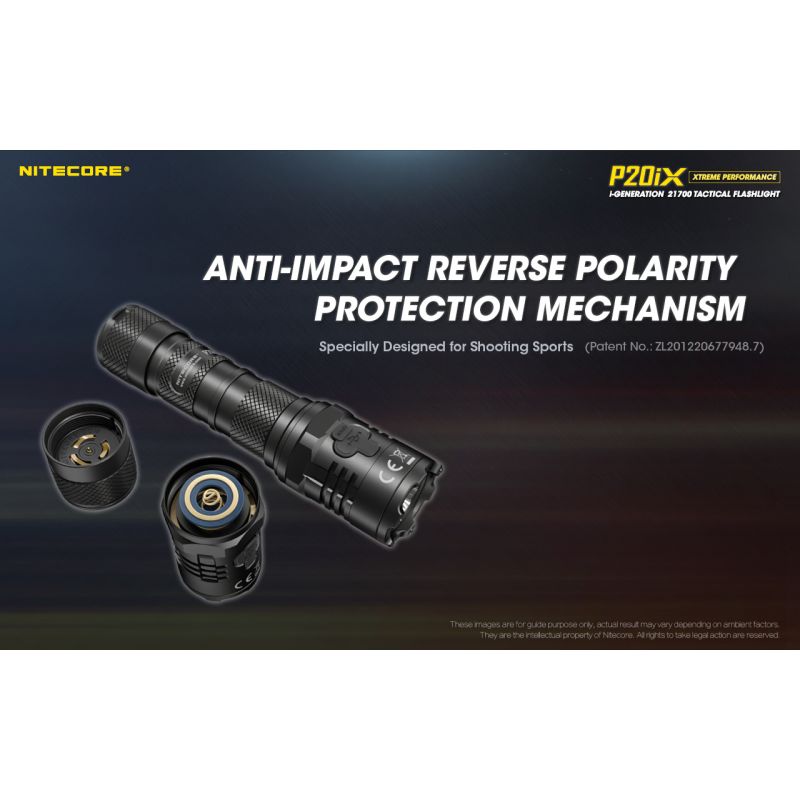 Nitecore P20IX 4 x xp-l2 v6 led 4000 lumens linterna