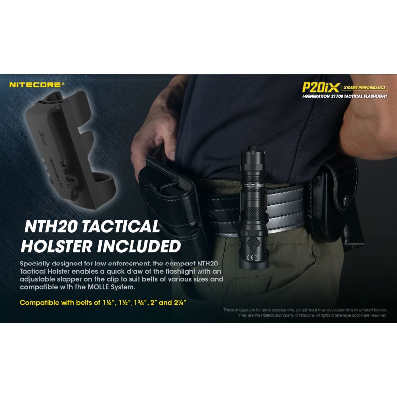 Nitecore P20IX 4 x xp-l2 v6 led 4000 lumens linterna