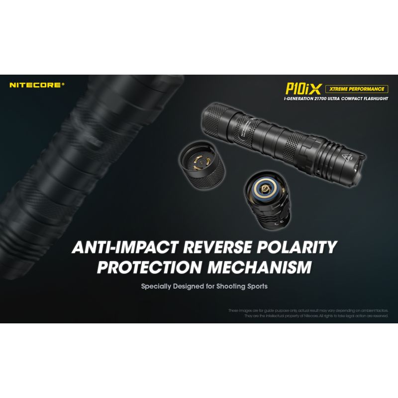 Nitecore P10iX 4 x XP-L2 V6 LED Linterna de 4000 lúmenes