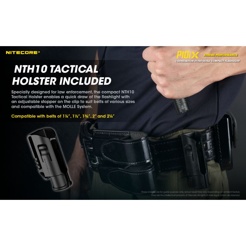 Nitecore P10iX 4 x XP-L2 V6 LED Linterna de 4000 lúmenes