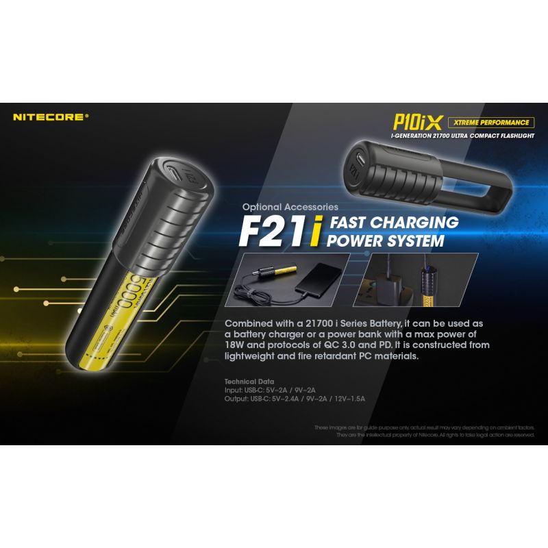 Nitecore P10iX 4 x XP-L2 V6 LED Linterna de 4000 lúmenes