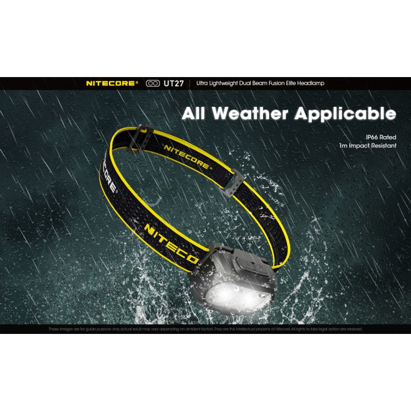 Nitecore UT27 2 x XP-G3 S3 LED Faro de 520 lúmenes