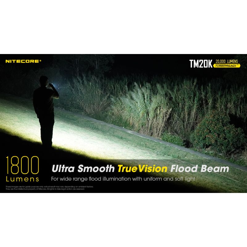 Nitecore TM20K 19 x XP-L2 LED 20000 lúmenes USB-C linterna LED recargable