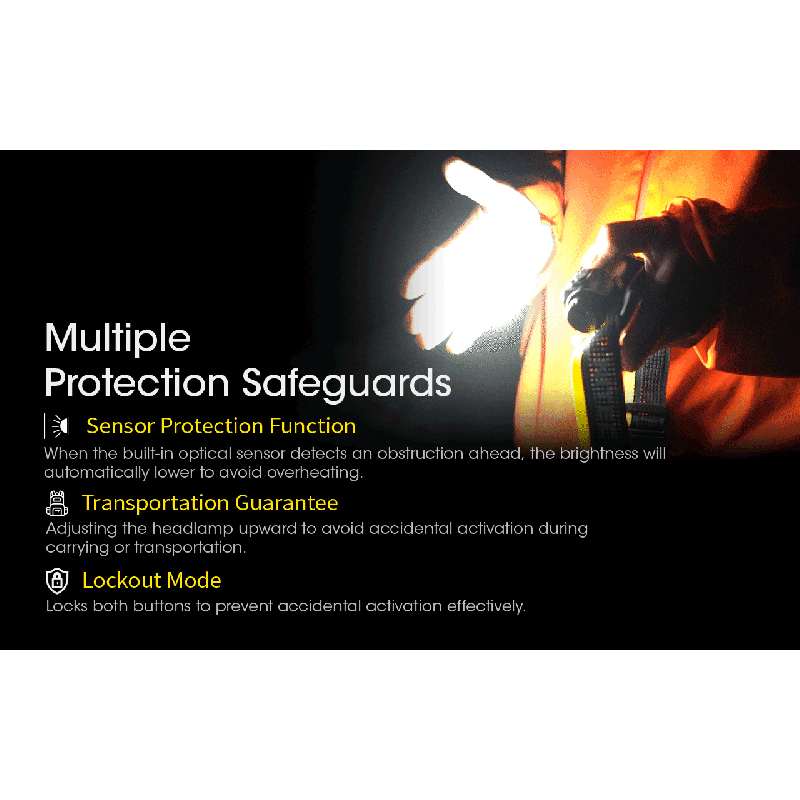 Linterna frontal recargable NITECORE NU43, linterna frontal con luz blanca y roja, linterna con batería de 3400mAh para acampar al aire libre