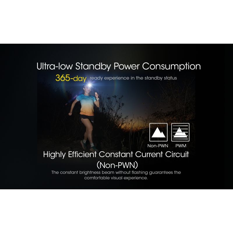 Linterna frontal recargable NITECORE NU43, linterna frontal con luz blanca y roja, linterna con batería de 3400mAh para acampar al aire libre