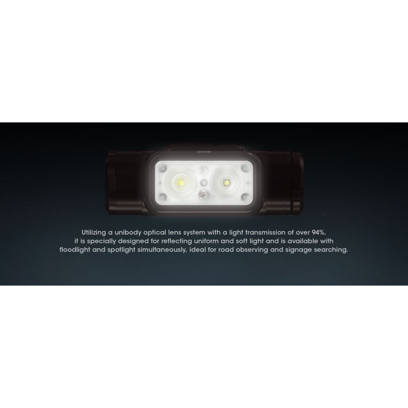 Linterna frontal LED Nitecore NU50 1400 lúmenes