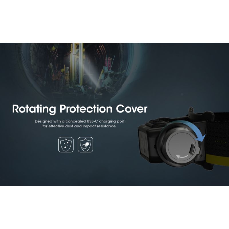 Linterna frontal LED Nitecore NU50 1400 lúmenes