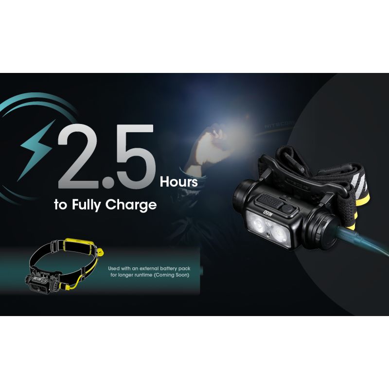 Linterna frontal LED Nitecore NU50 1400 lúmenes