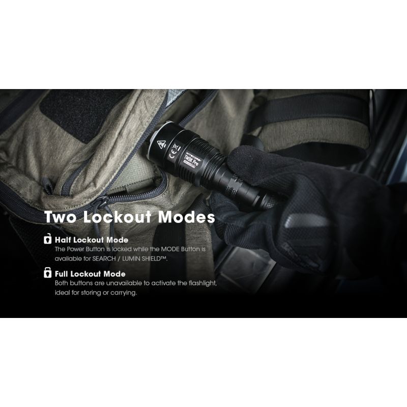 Linterna con carga USB-C Nitecore TM9K PRO de 9900 lúmenes