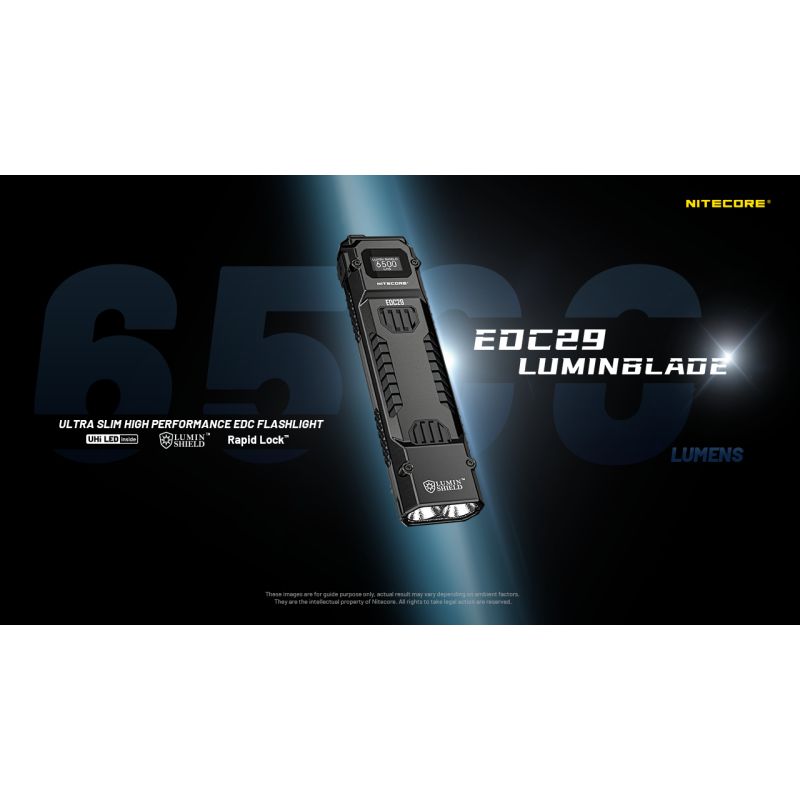 Linterna EDC recargable por USB-C NITECORE EDC29 de 6500 lúmenes
