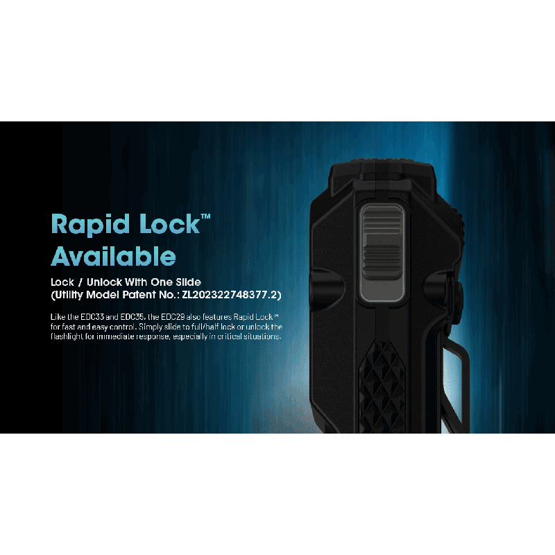 Linterna EDC recargable por USB-C NITECORE EDC29 de 6500 lúmenes