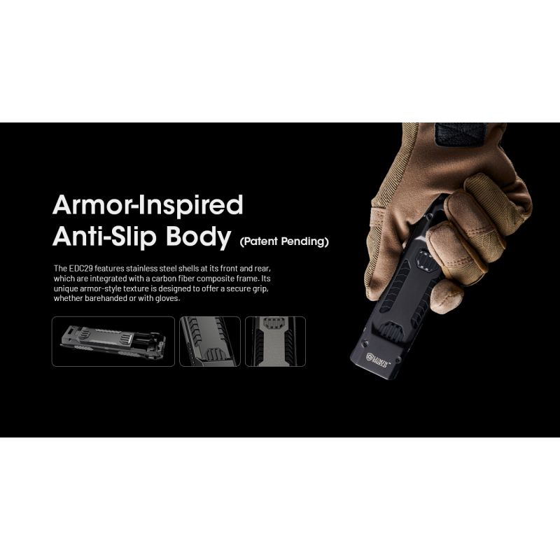 Linterna EDC recargable por USB-C NITECORE EDC29 de 6500 lúmenes