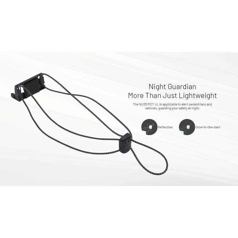 NITECORE NU25 Linterna frontal mejorada de 400 lúmenes USB-C recargable con tres fuentes de luz