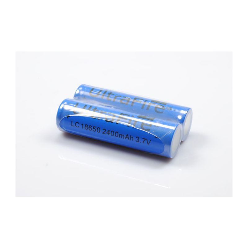 UltraFire LC 3000MAH 3.7V 18650 Batería recargable de ion litio (1 par)