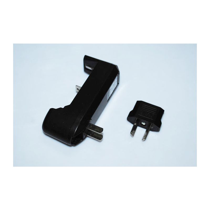 Cargador de células individuales para batería recargable 18650/16340 / AA / AAA / CR123A