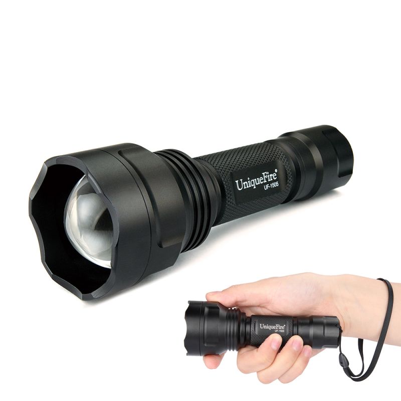 Uniquefire UF-1505 IR 850nm Linteral de LED zoomable