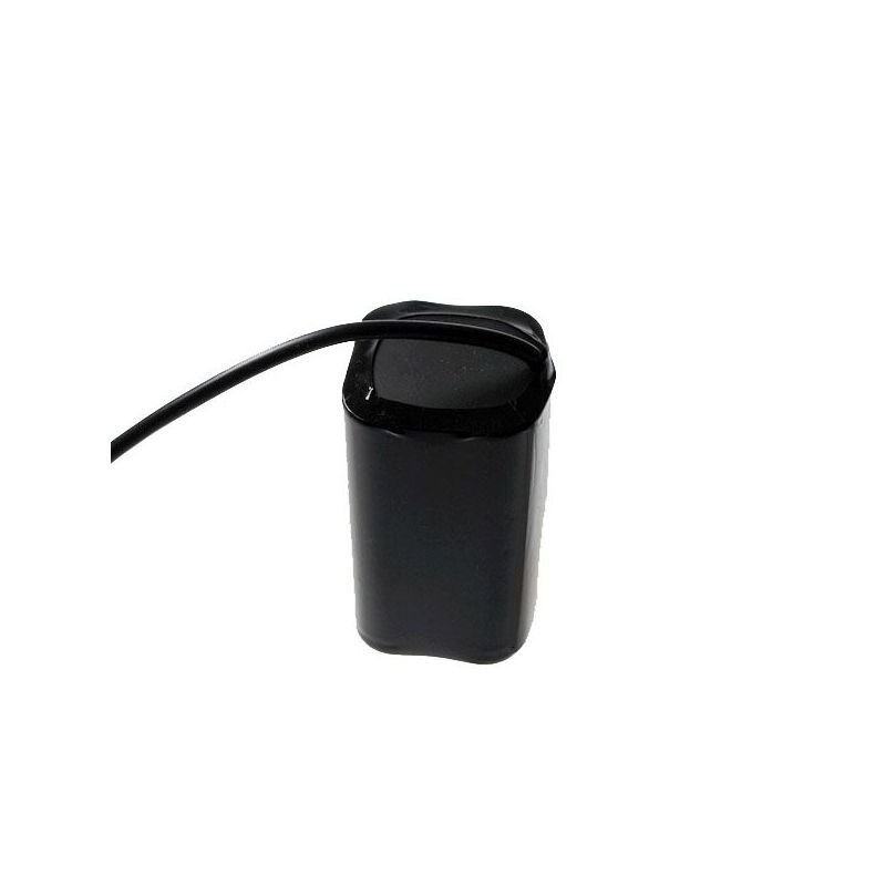 Juego de baterías 5521 con interfaz CC de 8,4 V y 4 pilas 18650 para luz de bicicleta
