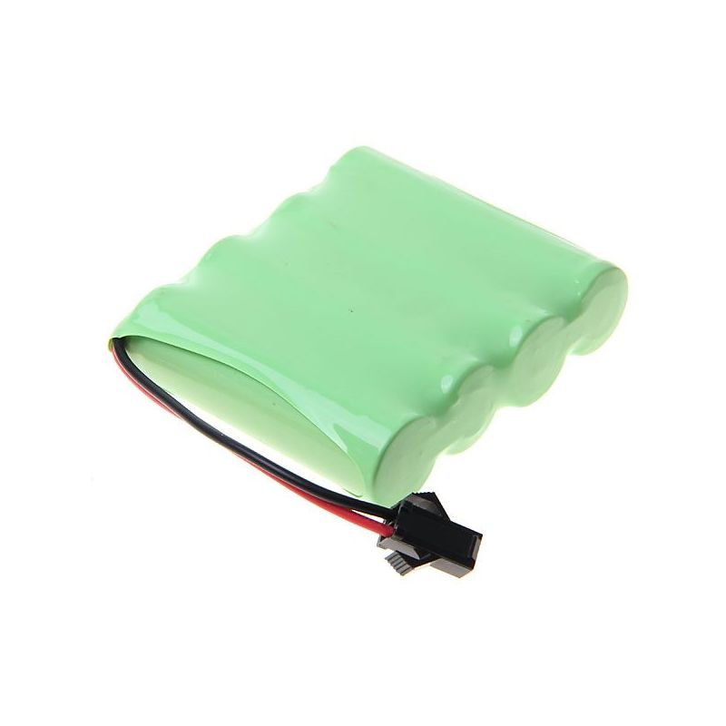Batería recargable con enchufe SM Ni-MH de 4,8 V AA y 1800 mAh