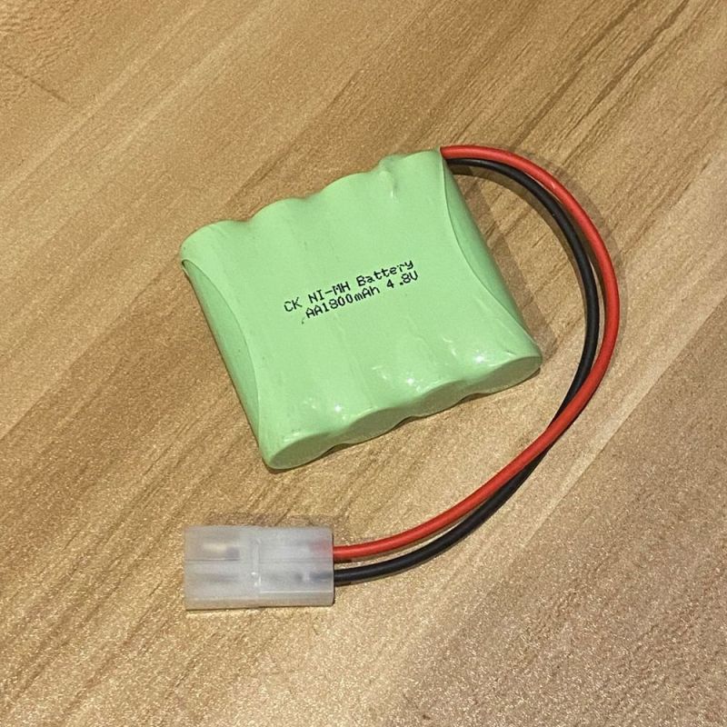 Batería recargable de Ni-MH de 4,8 V y 1800 mAh AA