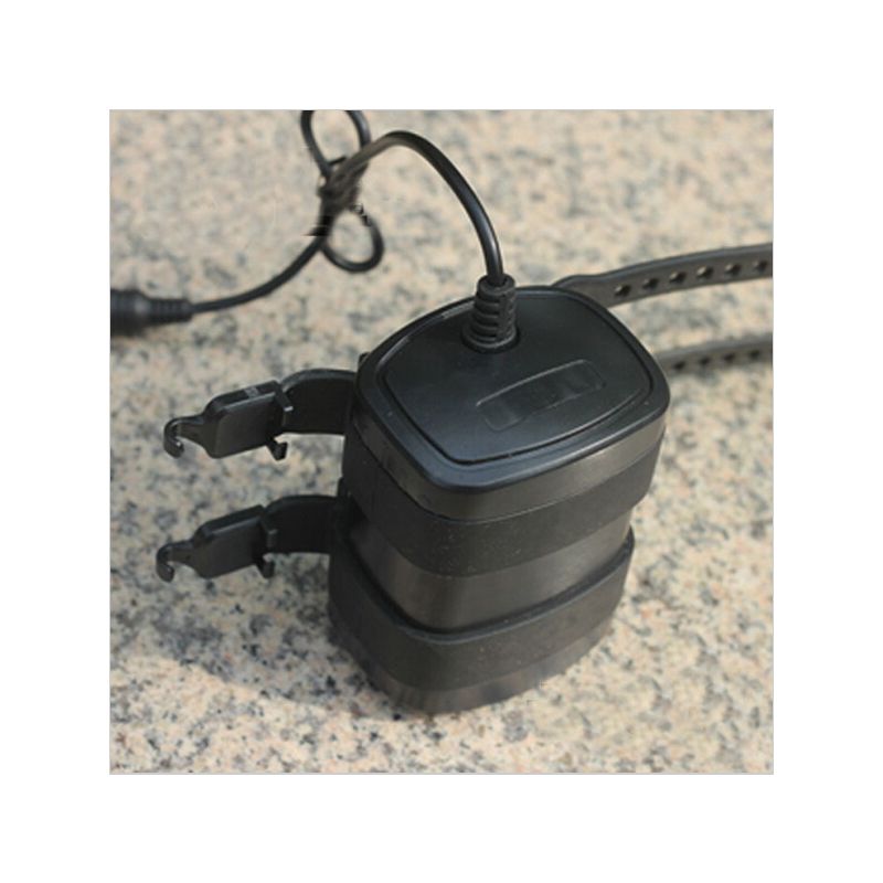 8.4V 8000mAh 6x18650 Paquete de batería recargable a prueba de agua a prueba de agua Juego de batería Ajustable 18650 para luces de bicicleta LED y faro