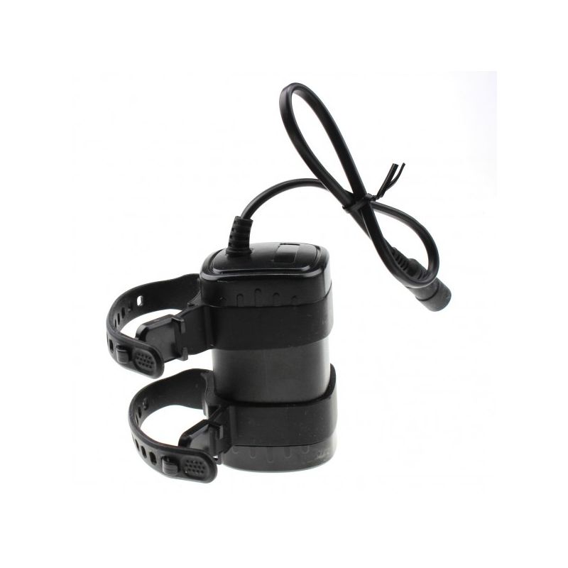 Paquete de batería recargable a prueba de agua 8.4V 4 * 18650 para luces de bicicleta